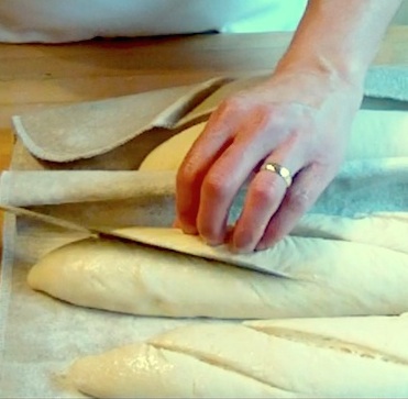 Loading the peel