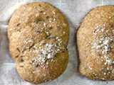 No knead rye rolls recipe